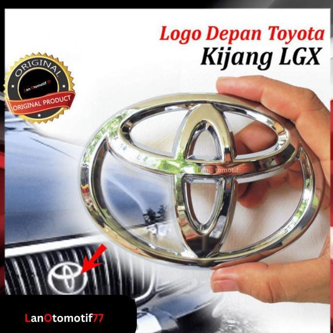 Toyota EMBLEM LOGO MOBIL UNTUK KIJANG KAPSUL LGX Original Product Logo Depan Mobil Toyota Kijang LGX