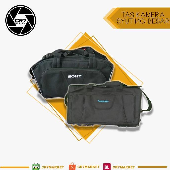 Tas kamera video syuting besar handycam sony /panasonic