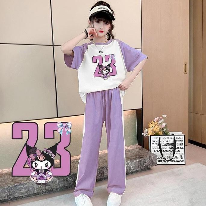 SETELAN CELANA PANJANG ANAK PEREMPUAN - ONESET ANAK 3-12 TAHUN - SETCEL ANAK PEREMPUAN