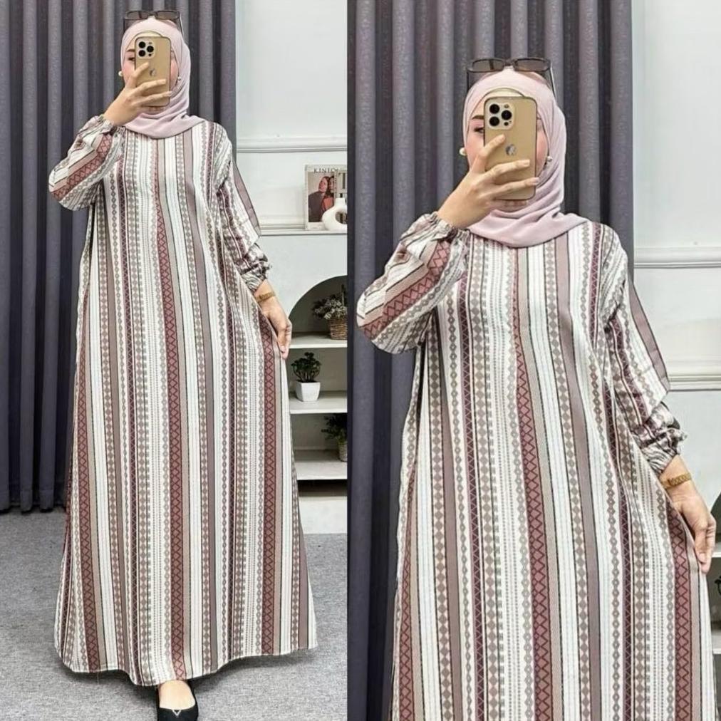 Sale Gamis Anita Rayon Premium Ld 110 Pb 135 & Ld 120 Pj 140 Daster Panjang Terbaru Dress Rayon Adem