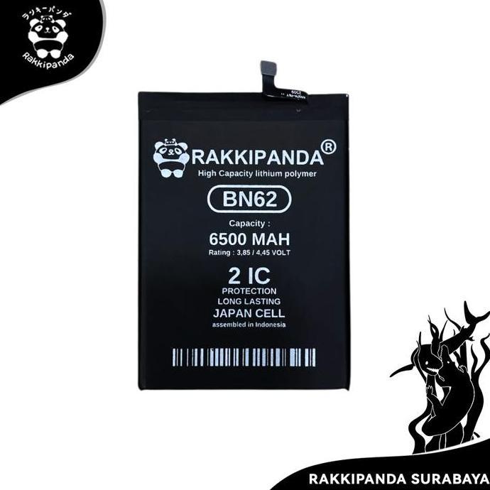 RakkiPanda Baterai BN62 Compatible With Redmi 9T / Pocophone M3