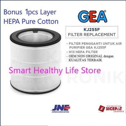 NEW GEA KJ-255F Air Purifier HEPA 13 Replacement Filter KJ255F KJ255