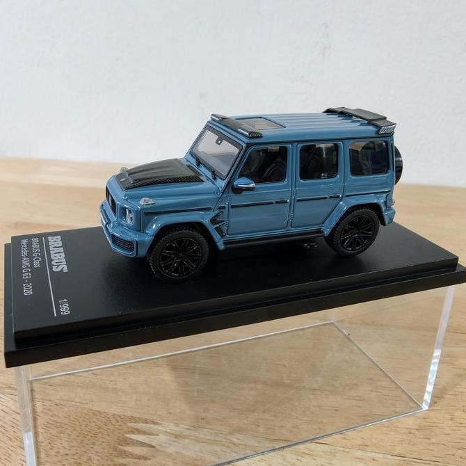 ARbox Almost Real Brabus G Class Mercedes AMG G63 2020 Blue Diecast Koleksi Mobil Mainan Mini Scale 