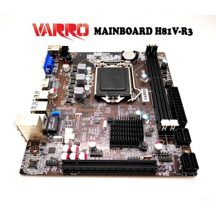 MOTHERBOARD VARRO H81 MAINBOARD SOCKET 1150 INTEL LGA 1150