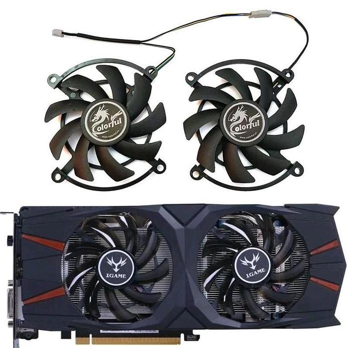 Fan Kipas vga Colorful Gtx 1060 1070 igame 85mm 4pin