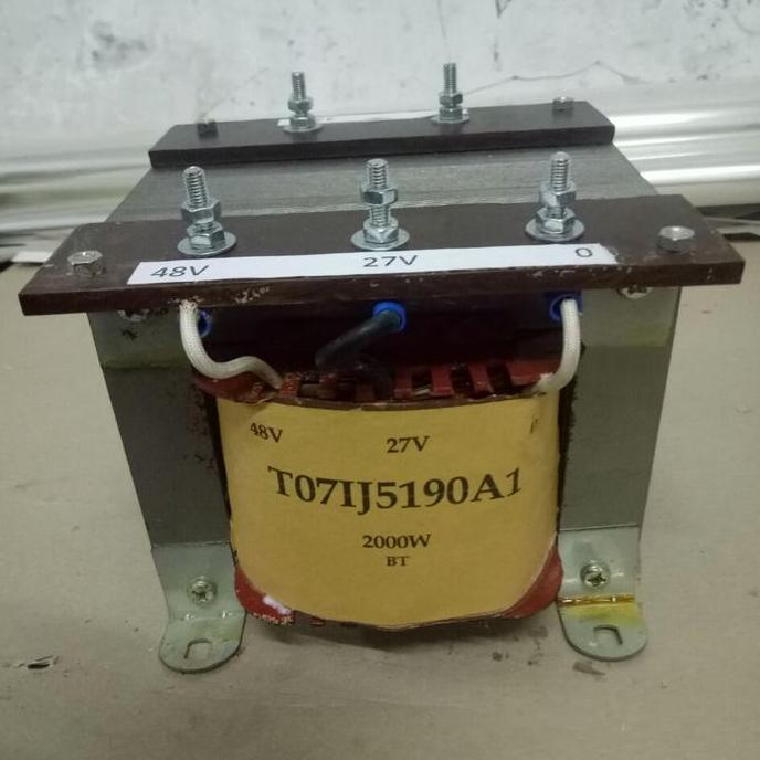 TRAFO 40A 40 AMPER 0 27V 48V MURNI CHARGER AKI YATZ27