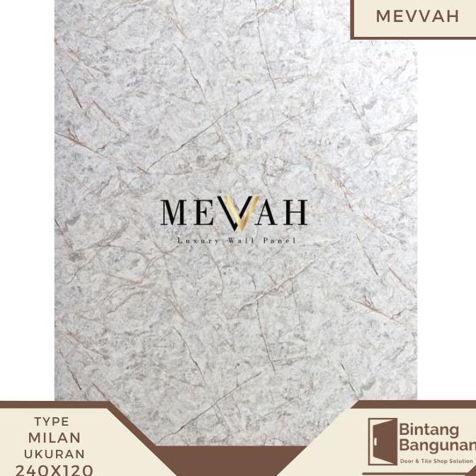 Mevvah Wall Panel Motif Milan | Panel Dinding Motif Marmer