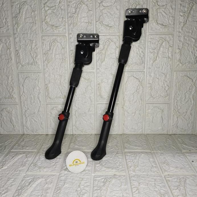 Jagang Samping STRUMMER Sepeda MTB 26 27.5 29 Roadbike 700c Standar Parkir Adjustable Baut 2 Lubang 