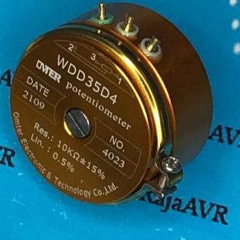 POTENSIOMETER PLASTIC CONDUCTIVE LINEAR WDD35-D4 10K OHM YATZ27