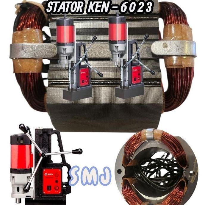 Baru stator bor magnet ken 6023n gulungan bantalan 6023n ken rumah angker 6023n ken sumberm45 Buru O