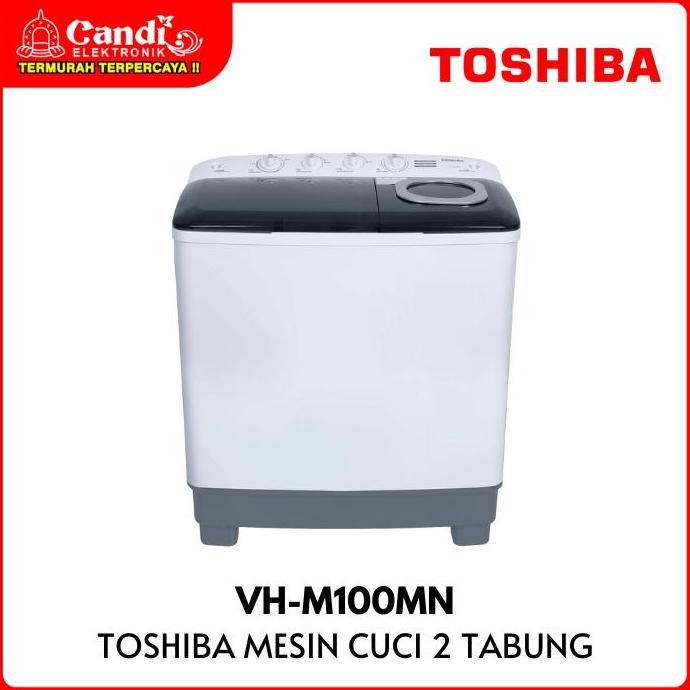 TOSHIBA MESIN CUCI VH-M100MN 9 KG TWIN TUB 2 TABUNG VHM100MN VH M100 MN