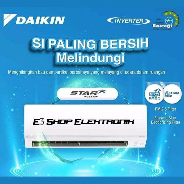 Ac Daikin Star Inventer 2 PK FTKC50 Split 2PK FTKC 50 TVM4