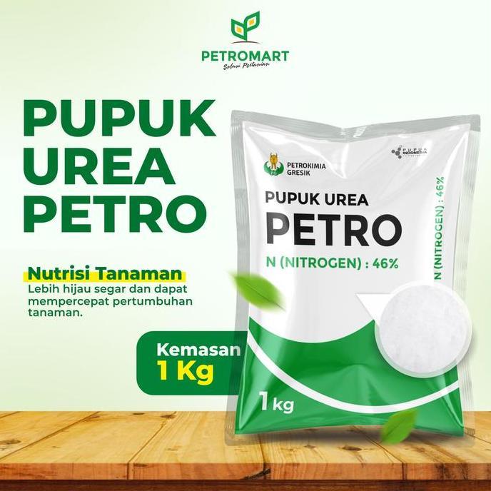 Petrokimia Gresik | Pupuk Urea Petro | Mempercepat Pertumbuhan Tanaman Lebih Hijau | Kemasan 1 Kg (T