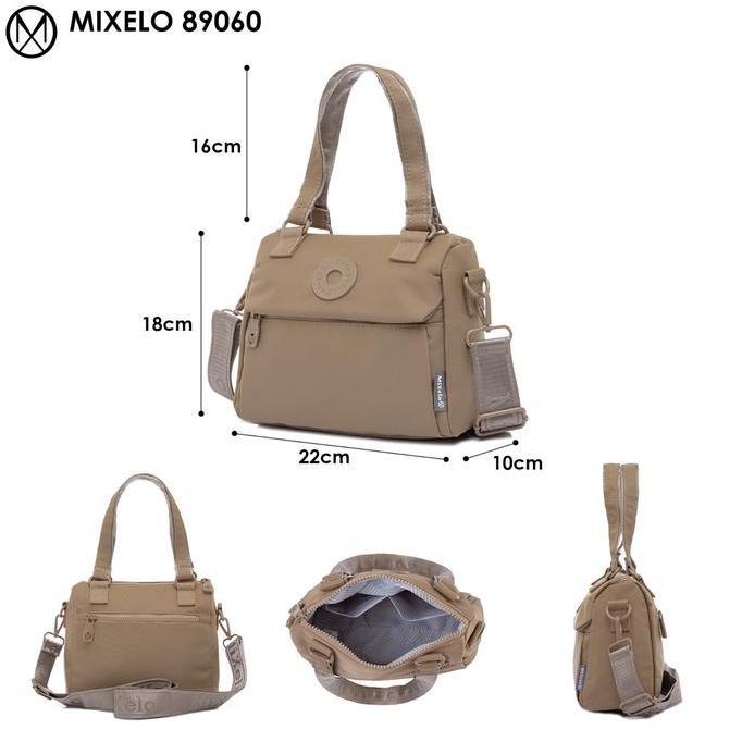 Sale Mixelo Tas Selempang Wanita Nylon Waterproof Handbag Simple Elegan Tas Kerja