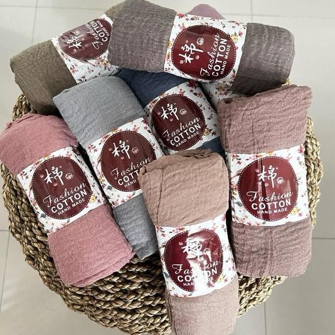 Pashmina Crinkle Rawis / Jilbab Pashmina  Airflow