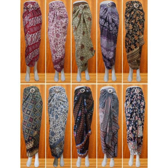hot product cip rok lilit batik / rok lilit instan / rok lilit tali panjang / rok pesta bawahan keba