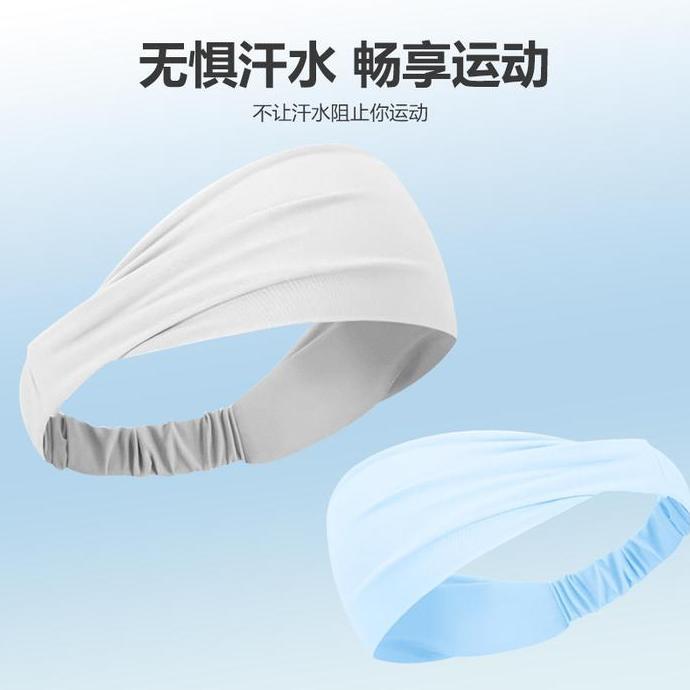 Bando Bandana Polos Karet Kain Airsm Woman Hairband Headband 060