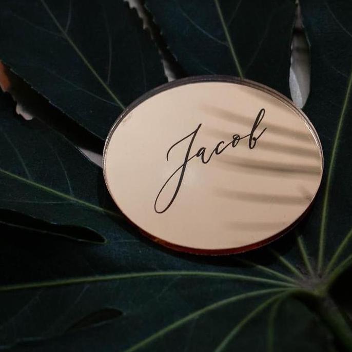 [Grafir] Round Acrylic Gold Mirror