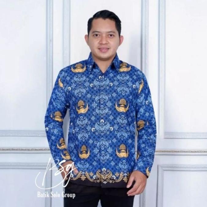 Batik Korpri Pria Terbaru Lapis Furing Dan Non Furing / Batik Korpri Pria / Seragam Korpri Pns
