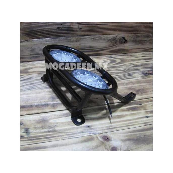 Headlamp Lampu Depan  trail clasic klasik jadul vintage LED Bulat