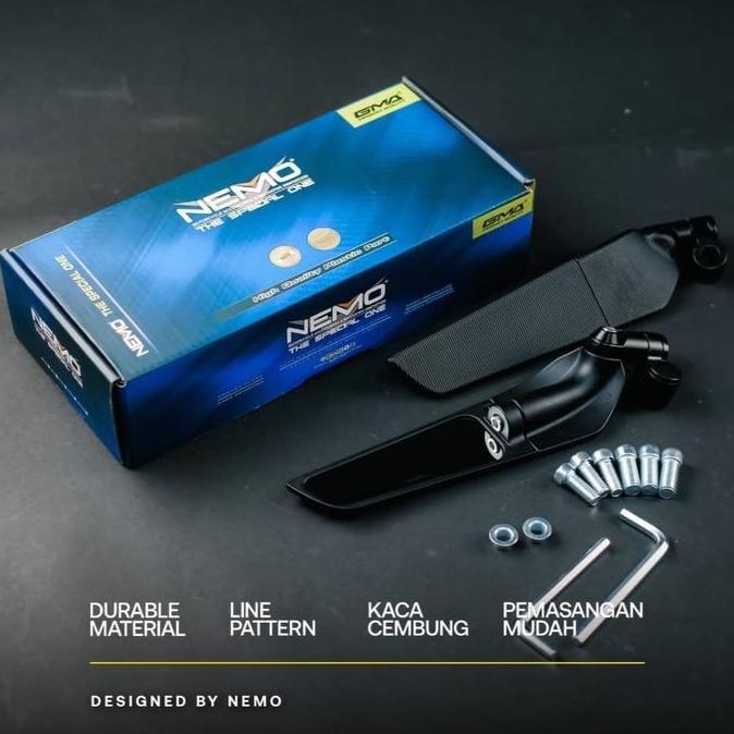 NEW SPION NEMO GMA TYPE WINGLET KACA CEMBUNG XMAX NMAX AEROX LEXI PCX ADV DLL UNIVERSAL MOTOR Access