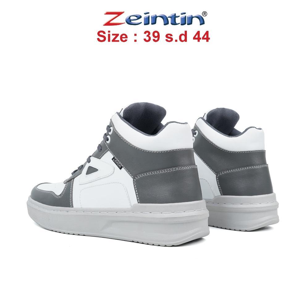 pengiriman cepat Zeintin - Sepatu Sneakers Pria Zeintin Sneakers Grey White Sintetis BL