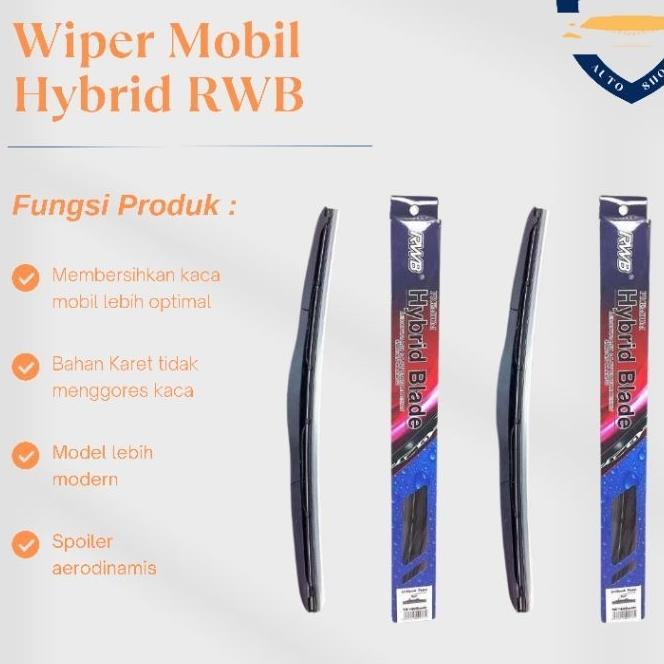 Wiper Mobil Rwb Hybrid / Wiper Hybrid Rwb / Wiper Hybrid Universal