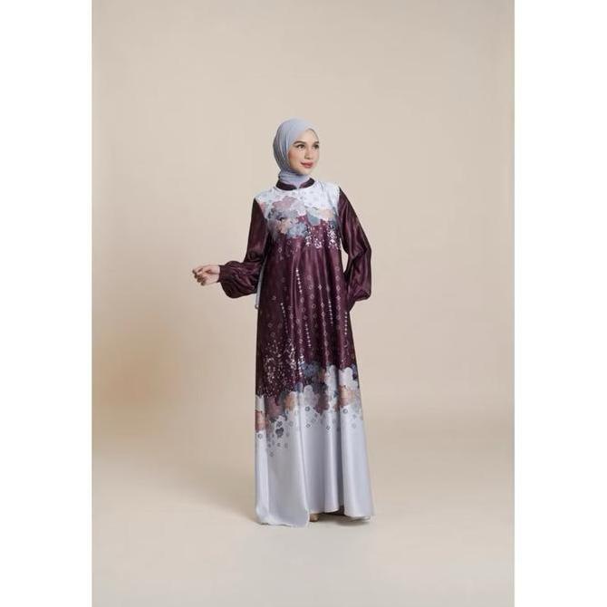 Gamis Ruffle Maryam Sarimbit Elzatta Couple Family