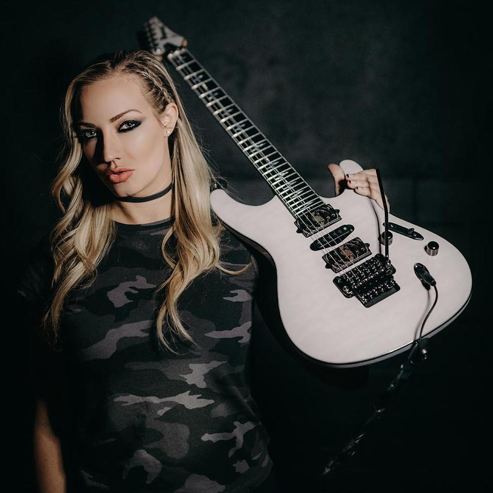 Sticker Beaten Path Inlay Nita Strauss Fretboard Logo Gitar Ibanez S Jiva 10 X2 Elektrik Guitars Fin