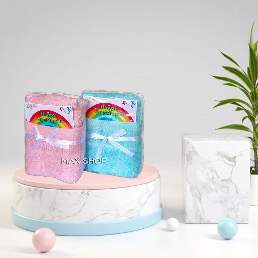 NEW! Souvenir Bingkisan Hampers One Month Baby Handuk 1 Bulan Bayi