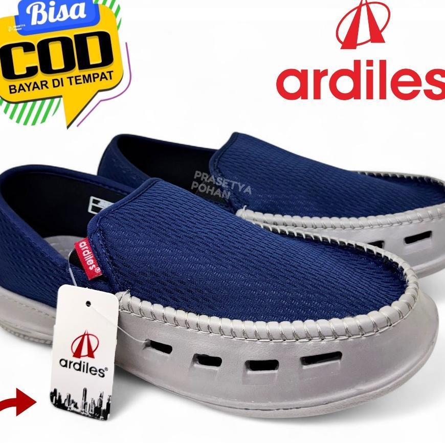 Sepatu Ardiles Pria Hitam Original - Slip On Pria Ardiles Original