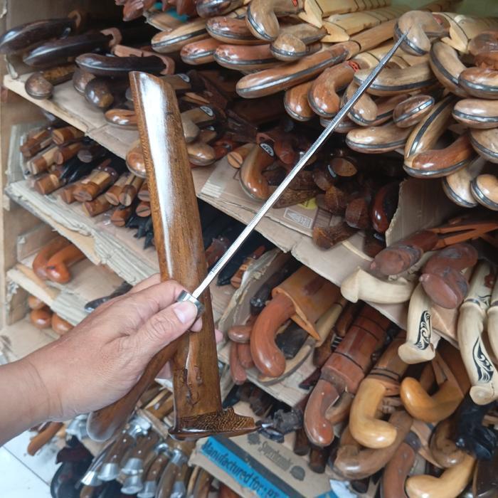 Bisa Cod - Golok Sembelih Baja Kikir German Kayu Super 01