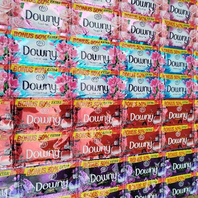 DOWNY Sachet Renceng 6 All Varian | Downy 1000 Adorable, Floral, Fresh, Milky, Mystiq, Passion