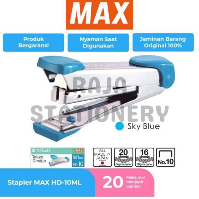 Max Stapler HD-10 Tokyo Design / Stepler MAX HD-10 Jepretan ORIGINAL