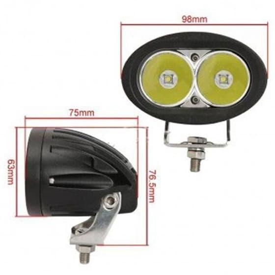 molanomart - Lampu LED Sorot Tembak OWL 3 MODE Cree 20W KUNING OFFROAD Diskon