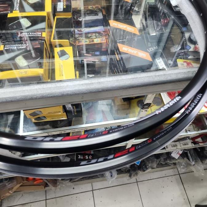 Rims Velg Araya 700 DH-21 32 Hole Disc Brake ETRTO 21-622 Lebar 26mm Hitam 32H Araya DH21 Tinggi 20.