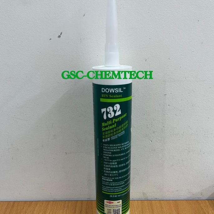 cvRudiyana- Dowsil Rtv Sealant 732 Multi-Purpose Sealant Rtv 732 (White) Diskon