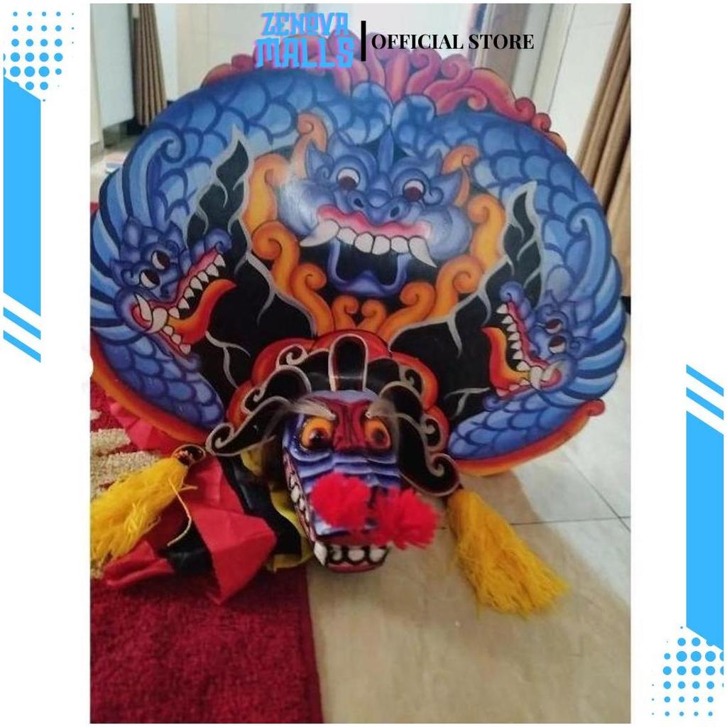 Barongan Caplokan Spon Full Set Setelan Baju Kaos Reog Sd- Pecut Barongan Anak Anak Kemul Barongan B