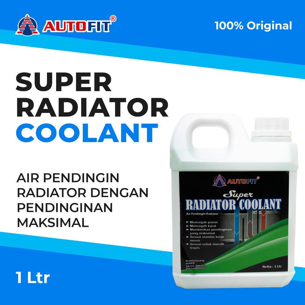 NEW Autofit Radiator Coolant 1 Liter Hijau - Radiator Mobil Motor Pendingin Mesin Radiator Cool [ter