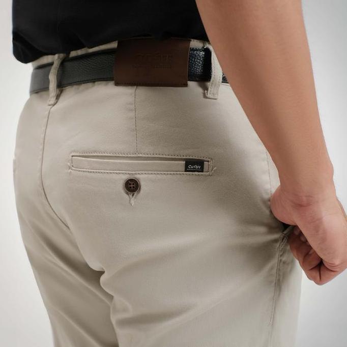 HEMAT LUAR BIASA CUTOFF Element Chino Pants Celana Basic Pria Panjang Regular Fit Stretch HEMAT LUAR