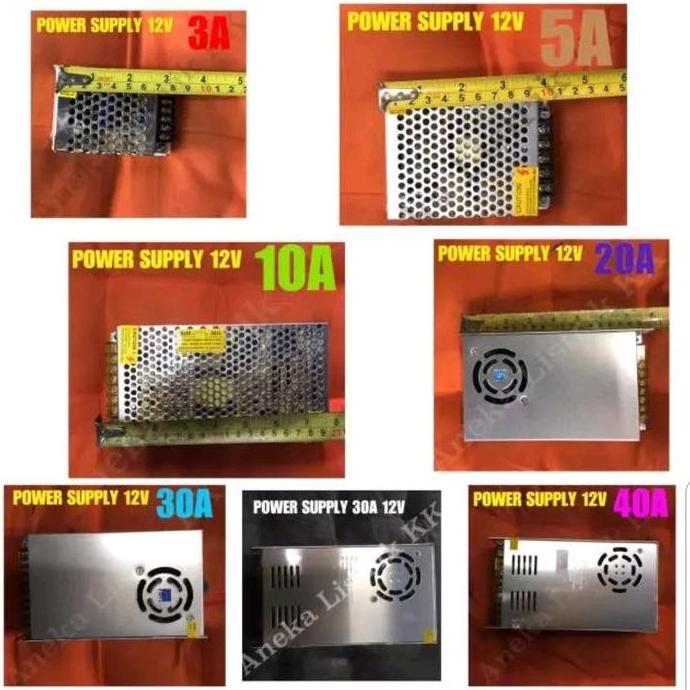 Collegare- Power Supply 12V 3A 5A 10A 15 20A 30A 40A Trafo Adaptor Jaring Kipas