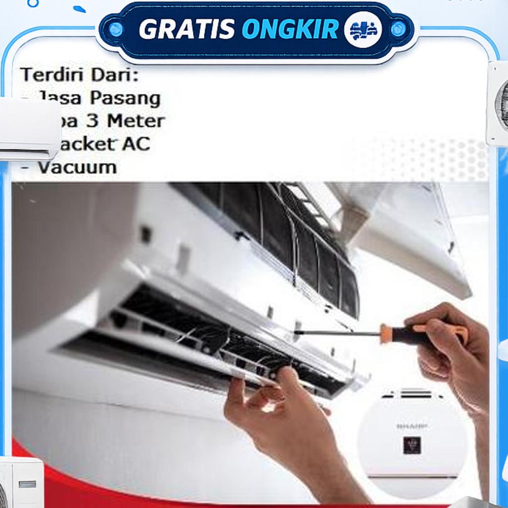 Paket Pasang Ac 0.5Pk - 1Pk