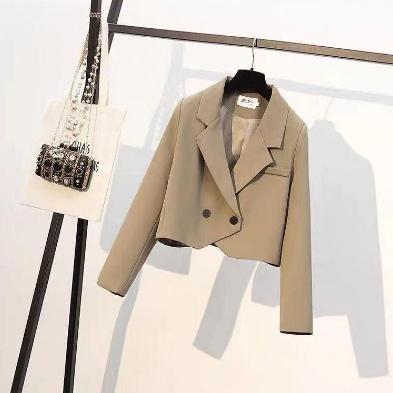 Diskon Blazer Crop Wanita Jas Crop Wanita Korean Style Terbaru