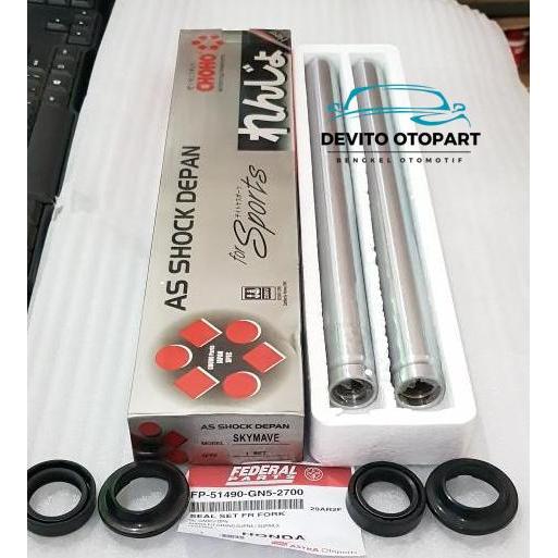 As Shock Depan Skywave Part Original