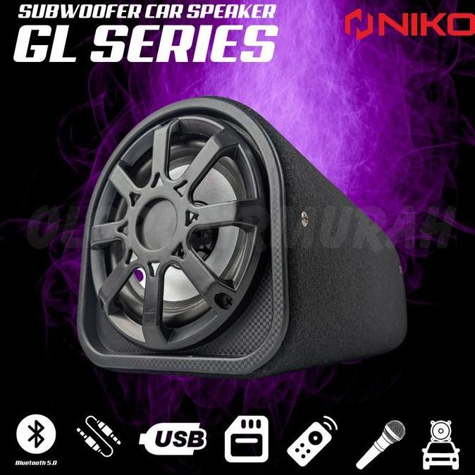 Promo Speaker Niko Gl 8 Subwoofer Car Speaker Niko 8 Inch Bluetooth