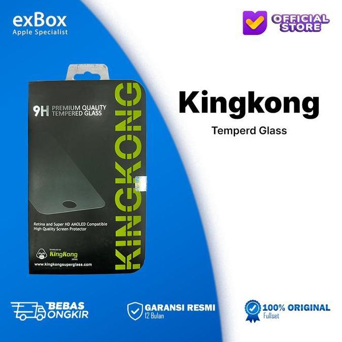 KINGKONG TEMPERED GLASS CLEAR / ANTI SPY IPHONE