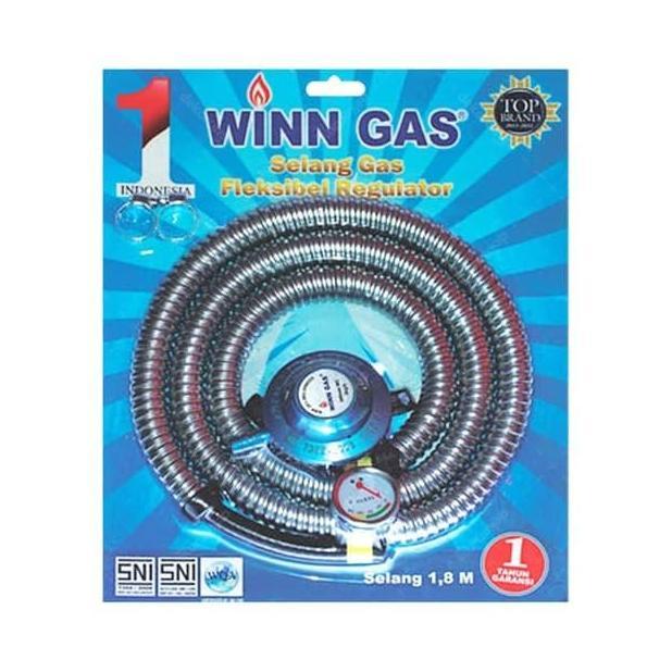 Winn Gas Premium Selang Regulator Gas 1.8M