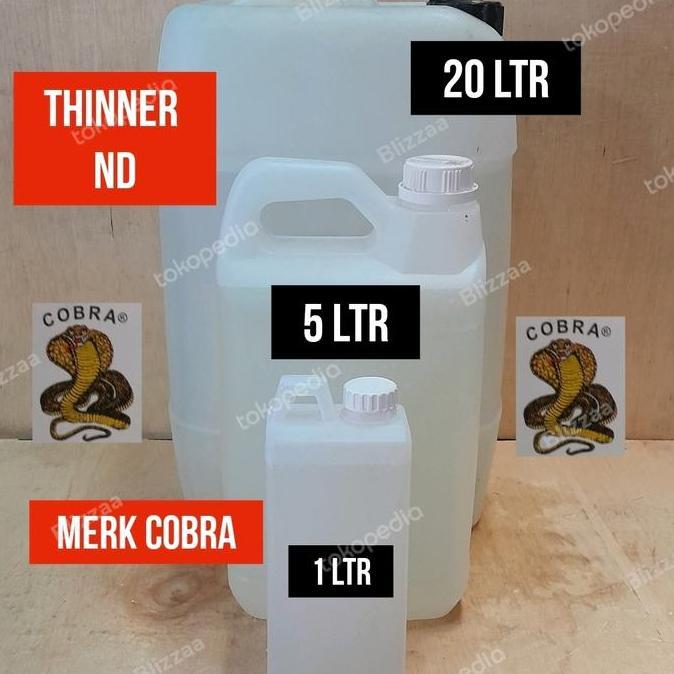 jumalifast - thinner nd cobra 1l / 5l / 20l thinner cobra 1 liter 5 liter 20 liter nd tiner nd cobra