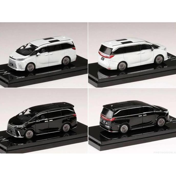 HJ643076BW LEXUS LM 350H WHITE - HJ643076BBK LEXUS LM 350H BLACK DIECAST MOBIL AS2123