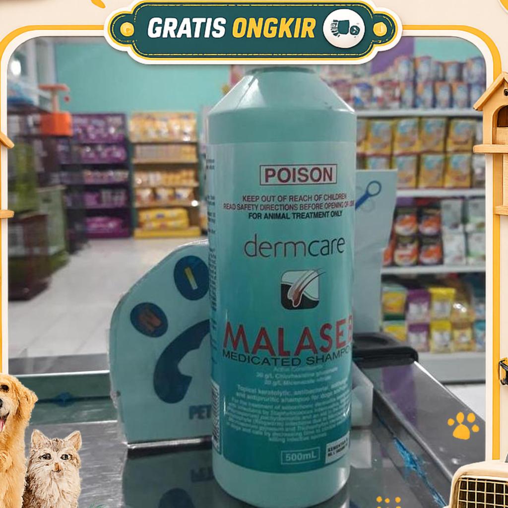 Shampo Malaseb 500 Ml / Sampo Jamur Malaseb Sampo Hewan Kucing -Anjing